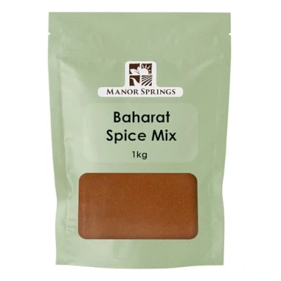 Image of Baharat Spice Mix 1kg Authentic Middle Eastern Seasoning Blend, Ideal for Meat, Vegetables &amp; Rice by Manor Springs