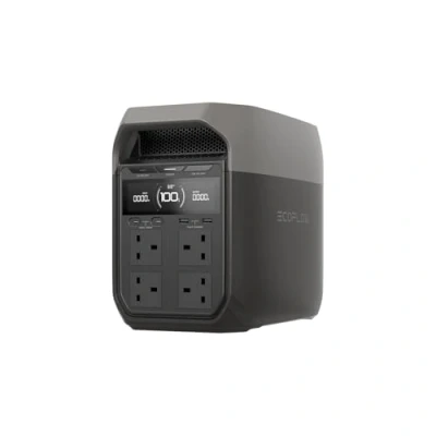 Image of ECOFLOW DELTA 3 Portable Power Station, 1024Wh Solar Generator, LiFePO4 Battery, 0 70% Quick Charge in 30 Min, Expandable to 5kWh, Backup with UPS for Home, Camping &amp; RV