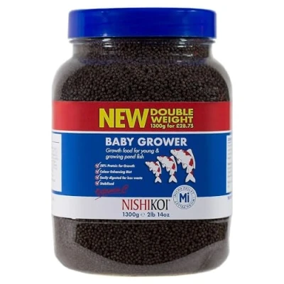 Image of Nishikoi Baby Grower Growth 1300g Pond Food