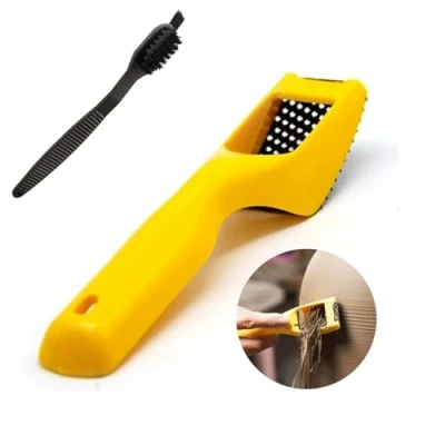 Image of Pottery Shaper Tool Clay with Cleaning Brush for Sculpture and Shaving Artists