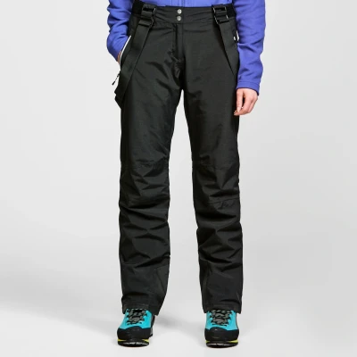 Image of Dare2b Womens Effused Ski Waterproof Pants, Black, 14 EU