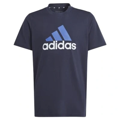 Image of adidas Unisex Kids Essentials 2 Colored Big Logo Cotton T Shirt, 7 8 Years
