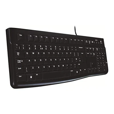 Image of Logitech K120 Wired Business Keyboard, AZERTY French Layout Black