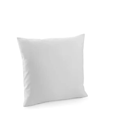 Image of Westford Mill W350 Fairtrade Cotton Canvas Cushion Cover Light Grey 40 x cm