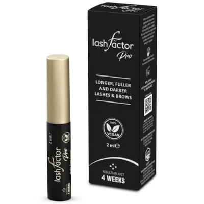 Image of Lashfactor Pro Lash &amp; Brow Rapid Growth Serum Eyebrow for Thicker, Healthier Brows Fuller Thicker Lashes and Daily Care, 100% Vegan, 2ml