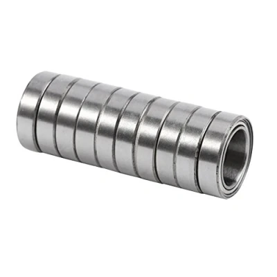 Image of 10pcs 6700ZZ Steel Thin Wall Section Ball Bearing Deep Groove Double Shield 10mm x 15mm 4mm