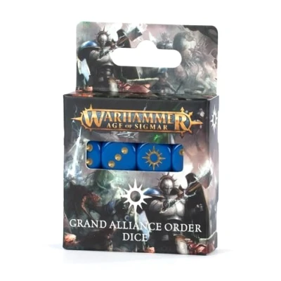 Image of Games Workshop Warhammer Age of Sigmar: Grand Alliance Order Dice Set (20 count)