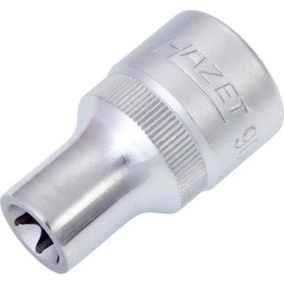 Image of 54924, ASE46839700000 Socket HAZET TORX 900 E11 Chrome Vanadium Steel Knurled