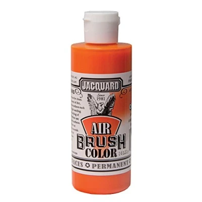 Image of Jacquard 4oz Airbrush Color Bright Orange