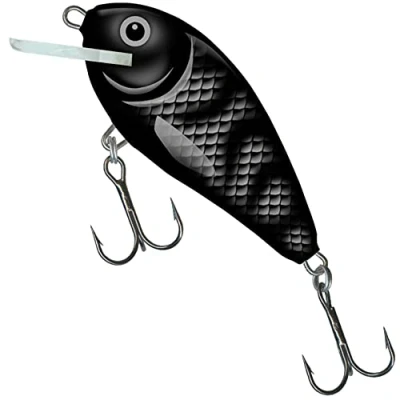 Image of Salmo Butcher 5 cm 7 g Sinking Wobbler Crankbait, Colours: Black Shadow