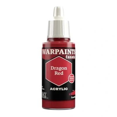 Image of The Army Painter Reds Warpaints Fanatic 18ml Acrylic Paints (Dragon Red)