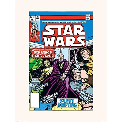 Image of Grupo Erik Art Print, Star Wars 24 Silent Drifting, 30 x 40 cm