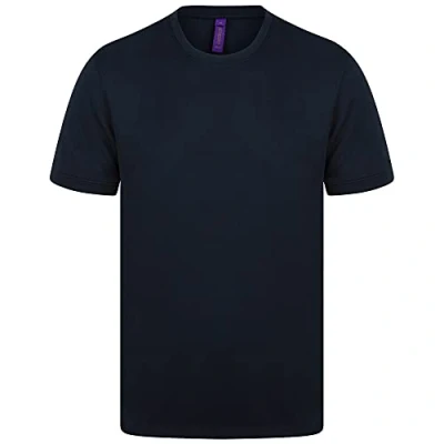 Image of Henbury HI Cool Performance T Shirt Navy 4XL