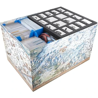 Image of Feldherr Premium Organizer compatible with Frosthaven core game box