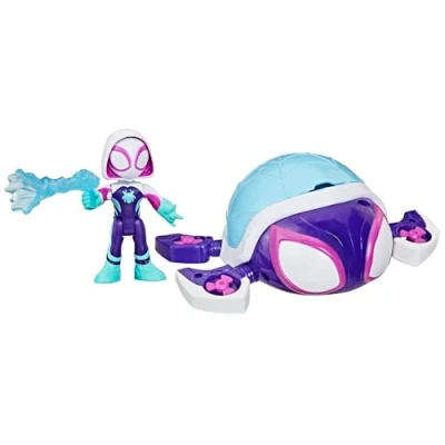 Image of Spidey and his Amazing Friends Marvel Water Webs Ghost Turtle Submarine Toy