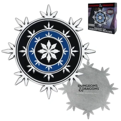 Image of Dungeons &amp; Dragons Limited Edition Neverwinter Heraldry Collectible Metal Medallion