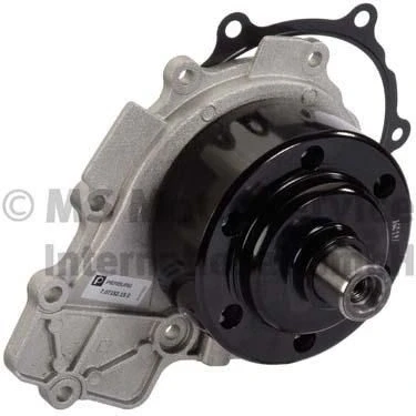Image of PA10185 water pump PIERBURG 7.07152.15.0 with seal non switchable Mechanical Plastic 105mm MERCEDES BENZ: Sprinter 3.5 T Van