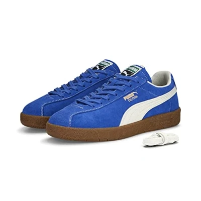 Image of Puma Delphin Trainers whitepristine, Size: 8, white pristine Suede