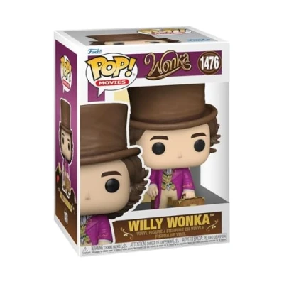 Image of Funko POP! Movies: Wonka Willy Collectable Vinyl Figure Gift Idea Official Merchandise Toys for Kids &amp; Adults Movies Fans Model Collectors and Display