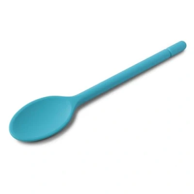 Image of Zeal Silicone Nonstick Cooking Spoon, Perfect for Baking, Mixing and Stirring, 25cm Kitchen Spoon
