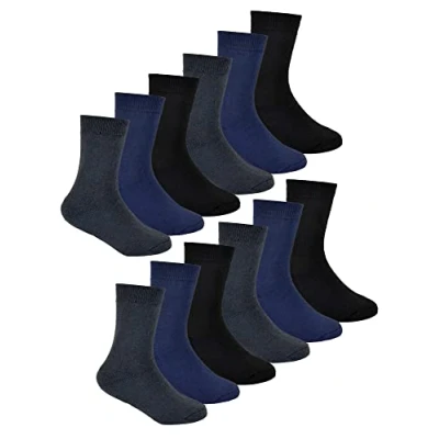 Image of Sock Snob 12 Pair Multipack Kids Thermal Socks