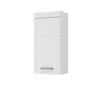 Image of Vicco Bathroom cabinet Luna, White, 37 x 77 cm