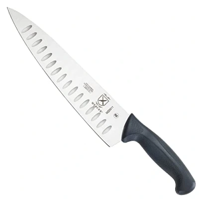 Image of Mercer Culinary Millennia Black Handle 10&quot; Chef&#039;s Knife (Granton Edge)