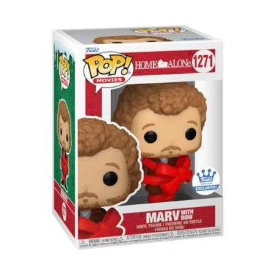 Image of Funko Pop! Movies: Home Alone Marv with Bow Exclusive #1271