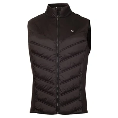 Image of Calvin Klein Mens Performance Hybrid Gilet Black XXL