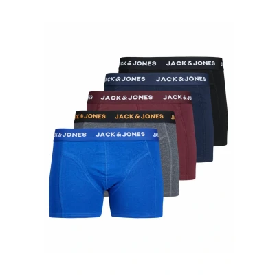 Image of Jack &amp; Jones 5 PACK Boxer shorts schwarz, Men&#039;s, Size: Large, Schwarz