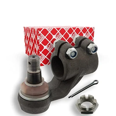 Image of 0067389, 67389 Track rod end FEBI BILSTEIN 03956 30mm BMTS Turbo NEW Front Axle Right with crown nut