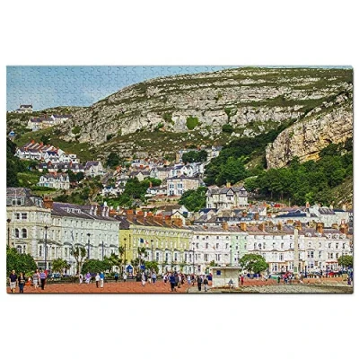 Image of UK England Llandudno Jigsaw Puzzle for Adults 1000 Piece Wooden Travel Gift Souvenir