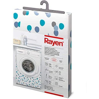 Image of Rayen Medium Top Loading with Zip Waterproof 84 x 45 65 cm PVA Material White Blue