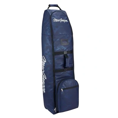 Image of MacGregor VIP Deluxe Wheeled Travel Cover Navy/Camo