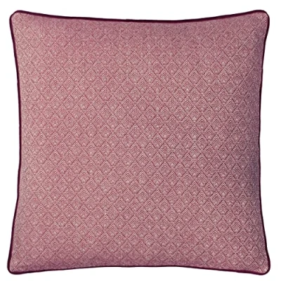 Image of Paoletti Blenheim Cushion Berry viscose Size 45 cm x