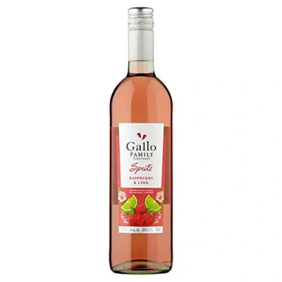 Image of Gallo Spritz Raspberry &amp; Lime Low Calorie Californian Rose Wine 75cl Bottle