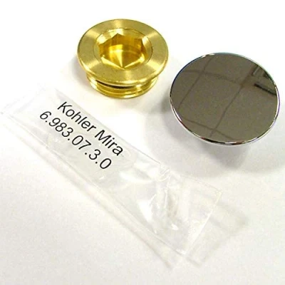 Image of Mira Excel Outlet Blank Plug Chrome 1608.019