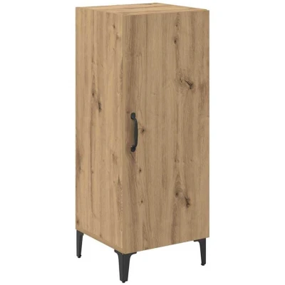 Image of vidaXL Sideboard Artisan oak 34.5 x 34 90 cm Engineered wood
