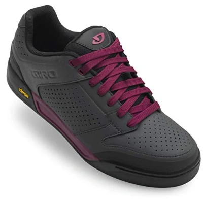 Image of Giro Women&#039;s Riddance Trail Running Shoe, Multicolour (Dark Shadow/Berry 23), 6 UK