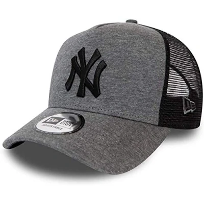 Image of New Era York Yankees Mlb Cap Trucker Baseball Verstellber Kappe Grau One Size