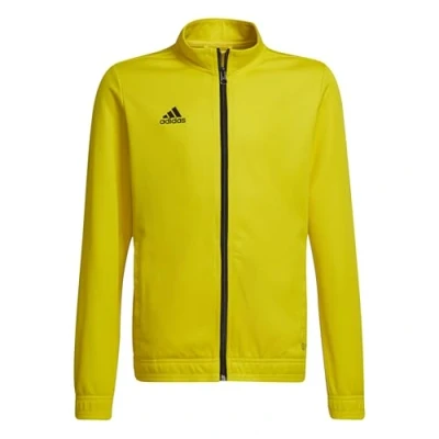 Image of adidas Performance Entrada 22 Track Training jacket for kids, Size: 5 6y, Gelbschwarz