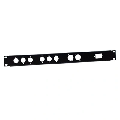 Image of Adam Hall 19&quot; Parts 872212 U Shaped Rack Panel Universal 1