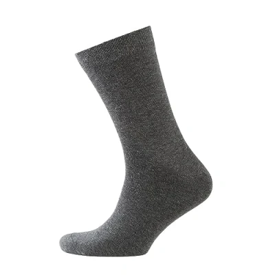 Image of Nur Der Men&#039;s Herren Ohne Gummi Socken 3er Socks, opaque, Grau (Graumelange 346), 9 11 (Pack of 3)