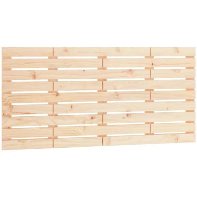 Image of vidaXL Wall Headboard 126x3x63 cm Solid Wood Pine