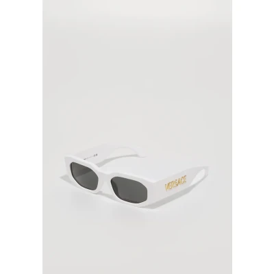Image of Versace Unisex VE4489U 314/87 Sunglasses Injected White Grey Geometric Normal