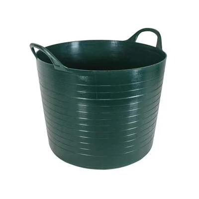 Image of Faithfull FAIFLEX15G Green Polyethylene Flex Tub 15 Litre (3 gl) Capacity