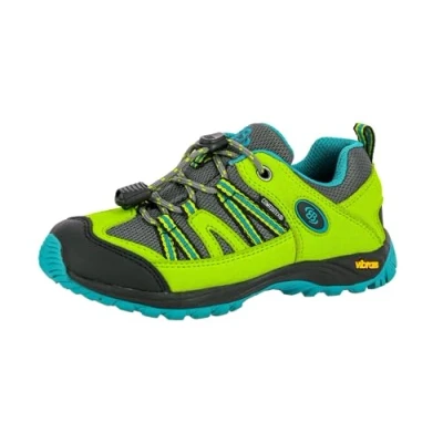 Image of Brütting Ohio Low Trekking and Hiking Shoes, Lemon Grey Blue, 8.5 UK Child