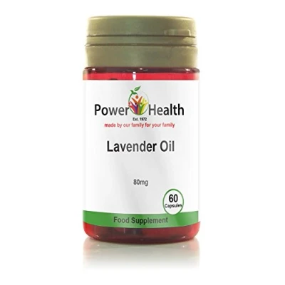 Image of Power Health Lavender Oil 80mg 60 Capsules