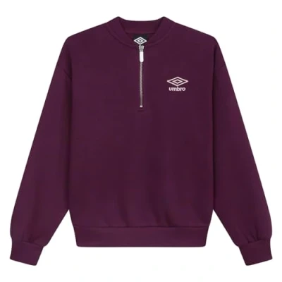 Image of Umbro Womens CHZp Sweatshirt Biscotti/White S