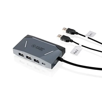 Image of KeyMander 2 3Play Keyboard/Mouse Sharing Switch Gaming Converter Esport for PC &amp; Game Console (PS5, PS4 Pro, slim, PS4, PS3, XBOX Series XS, one XBOS one, 360, Nintendo Switch)